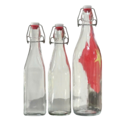 Chai thủy tinh nắp gài Zasavn - 500ml / 1000ml