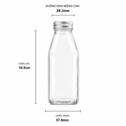 Chai Trà Vuông 350ml - Zasavn - Ảnh 8