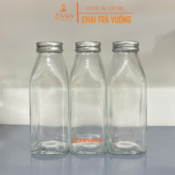 Alternative view of Chai trà vuông 350ml - Zasavn