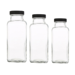 Chai Thủy Tinh Vuông Cao Zasavn - 250ml/350ml/500ml