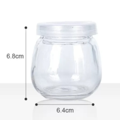 Hũ sữa chua bầu, dáng béo 100ml - Zasavn