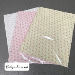 Alternative view of Giấy nến hoa hồng/Nơ