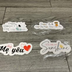 Alternative view of Tag trang trí (mix ngẫu nhiên)